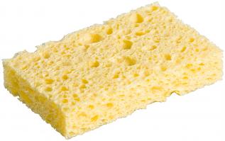 Sponge for soldering station 38x60mm @ electrokit