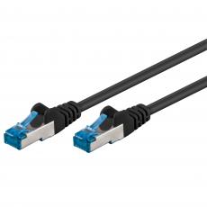 S/FTP Cat6a patch cable 50m black LSZH Cu @ electrokit