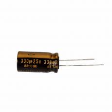 UKZ1E331MPM 330uF 25V 85C ø12.5x25mm (MUSE) @ electrokit