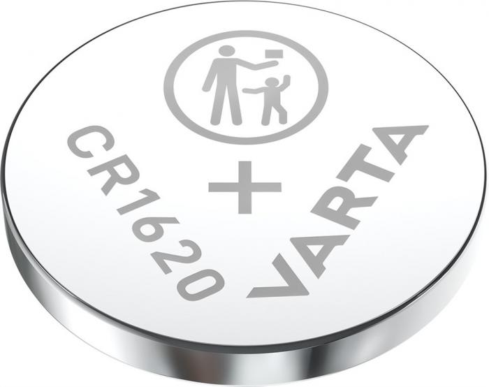 CR1620 batteri litium 3V Varta @ electrokit (2 av 2)