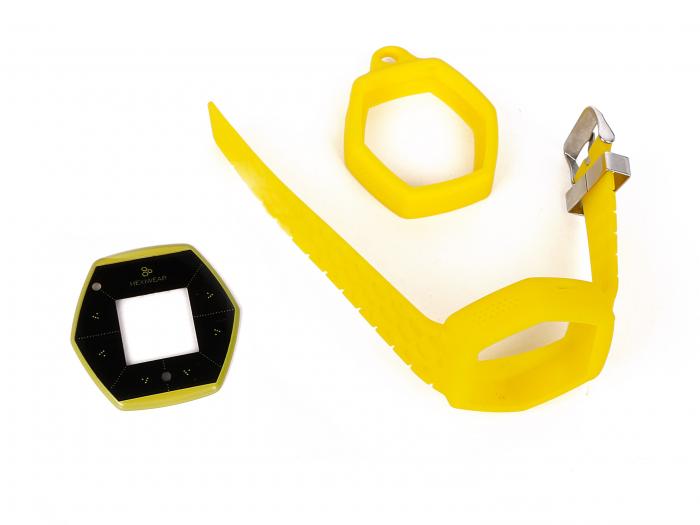 Hexiwear color pack - yellow @ electrokit (1 of 5)