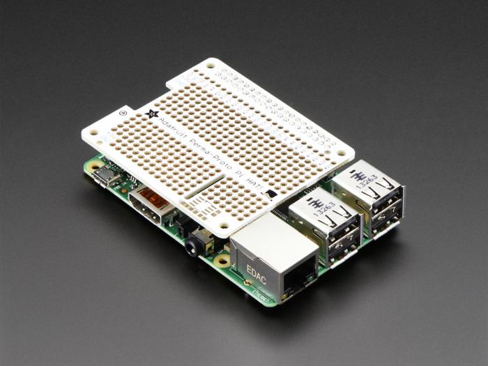 PiHat Prototypkort fr Raspberry Pi A+/B+ - Med EEPROM @ electrokit (5 av 5)