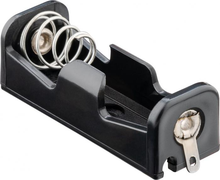 Battery holder 1x N / 23A solder tabs @ electrokit (1 of 1)