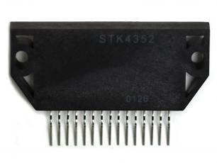 STK4352 Stereo Audio Amplifier 2x7W @ electrokit