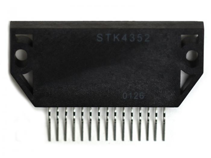 STK4352 Stereo Audio Amplifier 2x7W @ electrokit (1 of 1)
