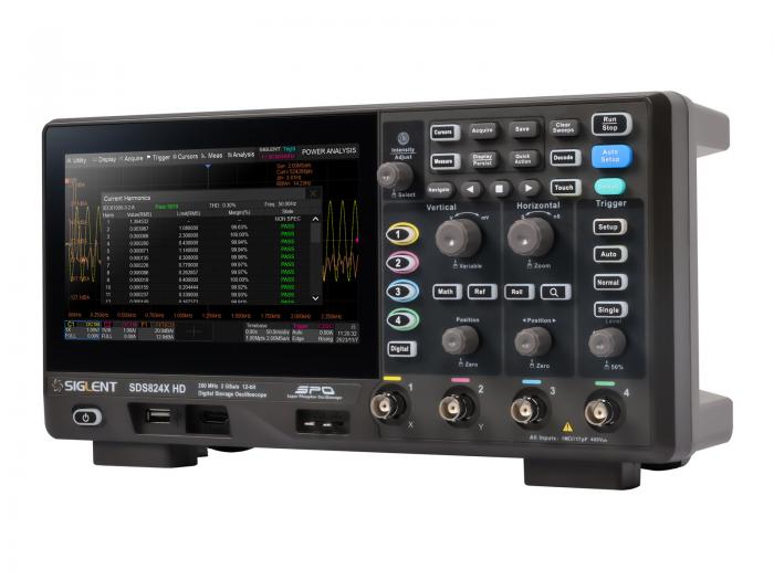 Oscilloscope 70MHz 4-ch 12-bit Siglent SDS804X HD @ electrokit (6 of 11)