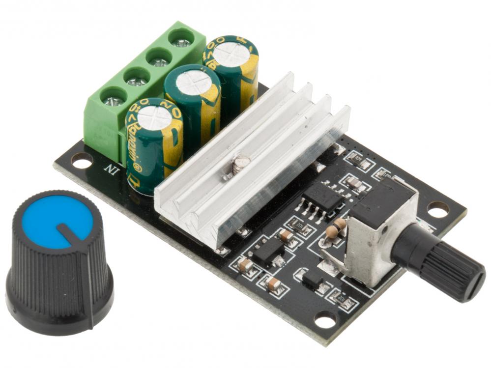 Buy DC motor speed control 3A at the right price @ electrokit