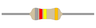 Resistor 1W 5% 820kohm (820k) @ electrokit