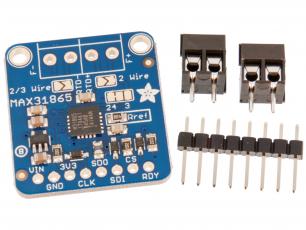 PT100 RTD Temperature Sensor Amplifier - MAX31865 @ electrokit