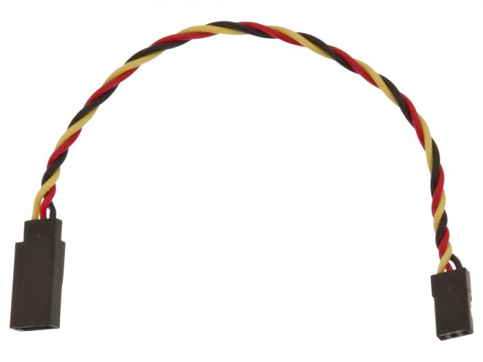 Servo extension cable twisted Hitec AWG22 6