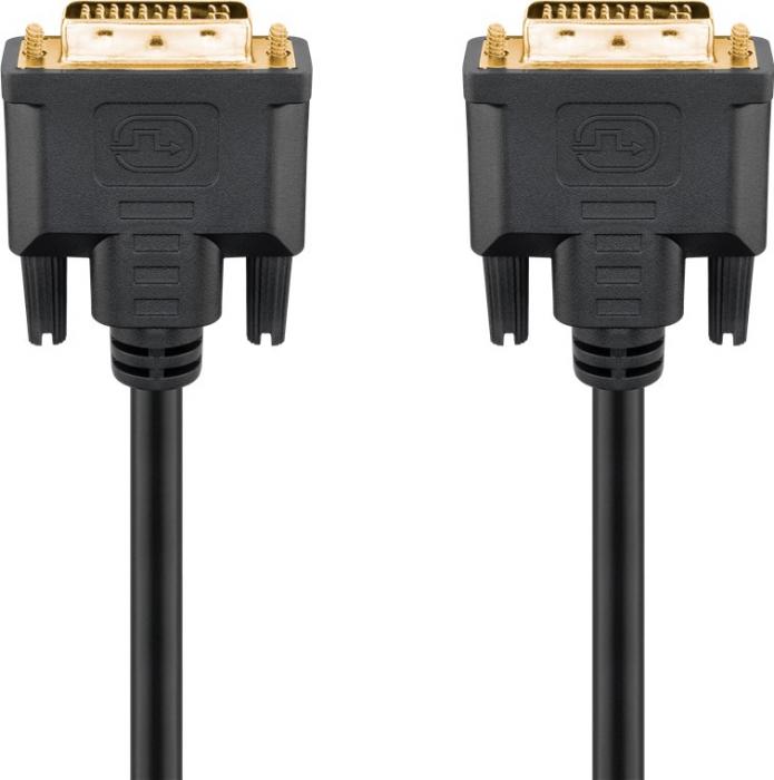 DVI-I 24+5 monitor cable 1.8m dual link @ electrokit (2 of 2)