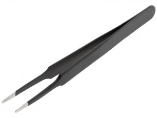 Tweezers ESD safe straight 120mm @ electrokit