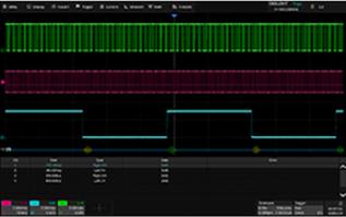 I2S trigger and decode SDS7000A-I2S @ electrokit