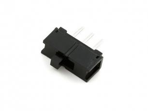 Slide switch miniature 1-p on-on pcb @ electrokit