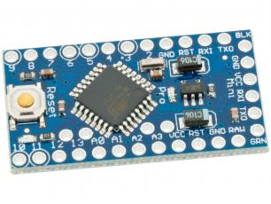 Microcontroller ATMEGA328P Pro Mini 5V compatible @ electrokit