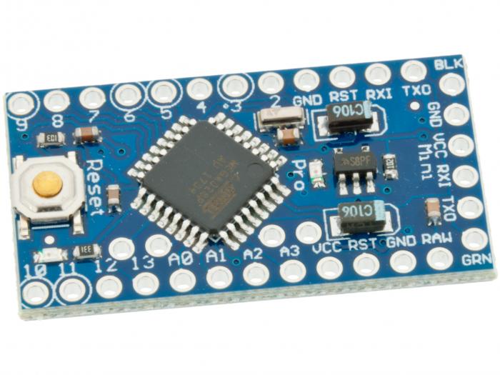 Microcontroller ATMEGA328P Pro Mini 5V compatible @ electrokit (1 of 3)
