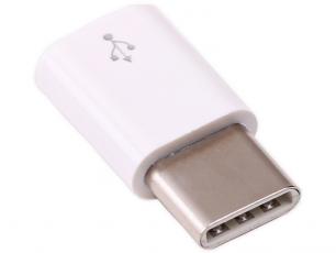 Adapter USB-C hane - USB 2.0 microB hona @ electrokit