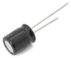 El.lyt 470uF 16V 105C ø10x12mm @ electrokit