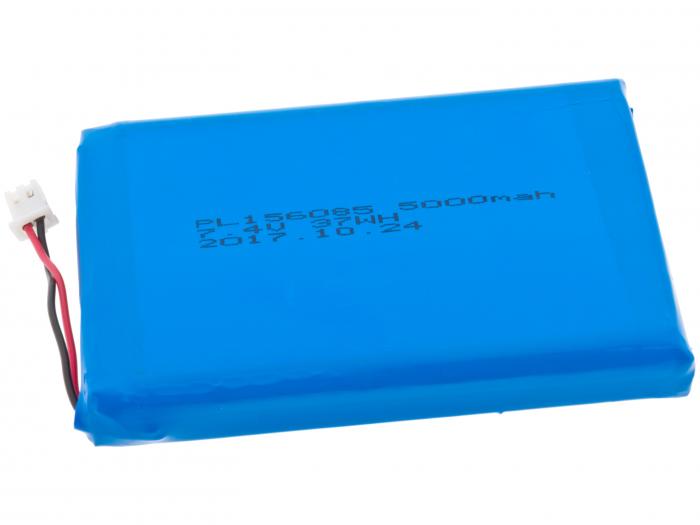 Batteri LiPo 7.4V 5000mAh SHS-BAT Siglent @ electrokit (1 av 2)