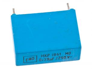 Kondensator 390nF 1250V 22.5mm @ electrokit