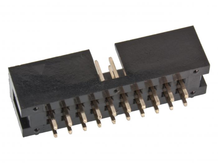 IDC box header PCB 20-p 2.54mm @ electrokit (2 of 2)