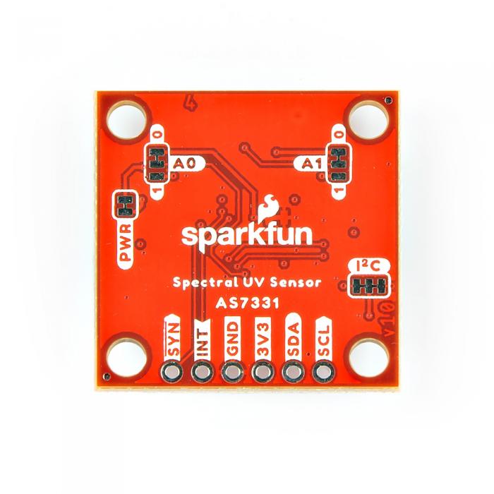 SparkFun Spectral UV Sensor - AS7331 @ electrokit