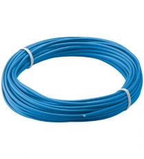 Hook-up wire 0.14mm2 blue 10m @ electrokit