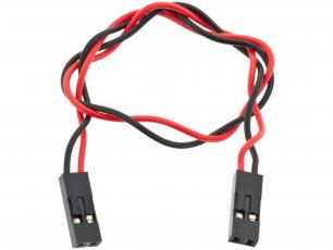 Jumper wires 2-pin 200mm @ electrokit