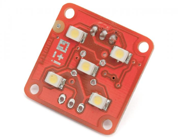 TinkerKit LED-modul 5st vita hgintensiva @ electrokit (1 av 1)