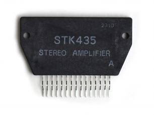 STK435 Stereo Audio Amplifier 2x7W @ electrokit