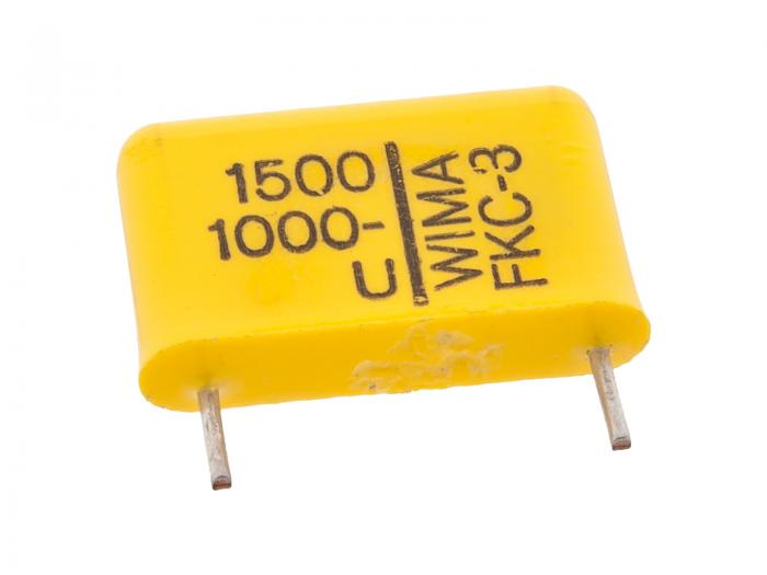 Kondensator 1500pF 1000V 15mm @ electrokit (1 av 1)