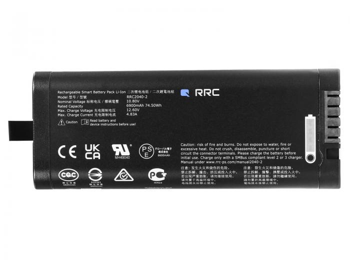 Spare battery for SHA850A SHA800-BAT @ electrokit (1 of 1)
