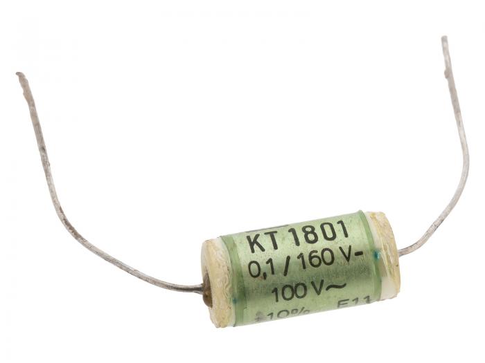 Kondensator 100nF 160V axiell @ electrokit (1 av 1)