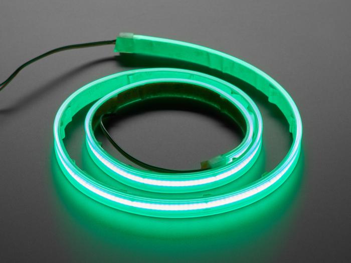 LED strip 1m diffus - grön @ electrokit (3 av 3)