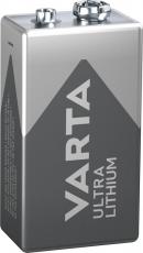 9V litium-batteri Varta @ electrokit