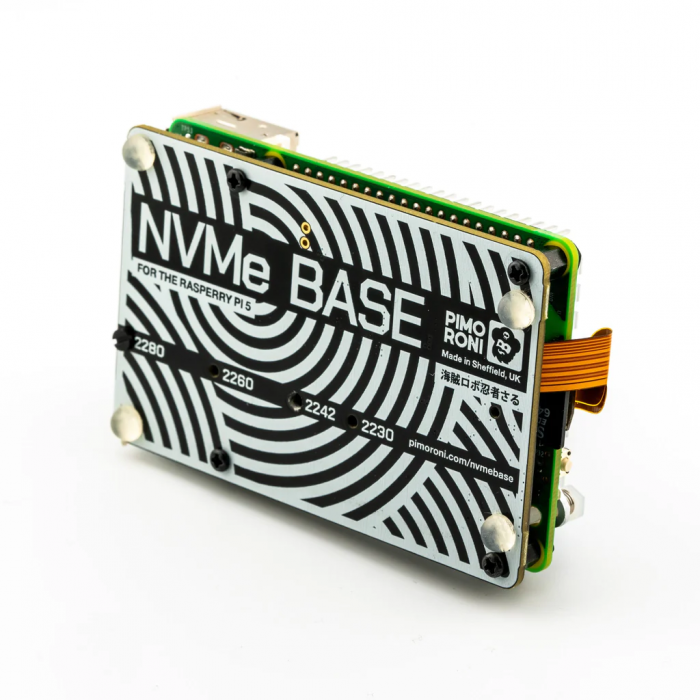 NVMe Base for Raspberry Pi 5 + 250GB SSD @ electrokit (3 of 4)