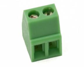 Screw terminal 2.54mm 2-pole @ electrokit