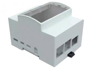 Enclosure for Raspberry Pi 4 - DIN-rail @ electrokit