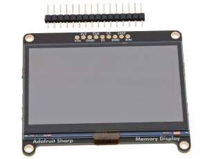 Display SHARP Memory LCD 2.7" 400x240 @ electrokit