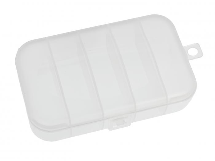 Storage box 125 x 75 x 33mm 5 compartments @ electrokit (1 of 2)