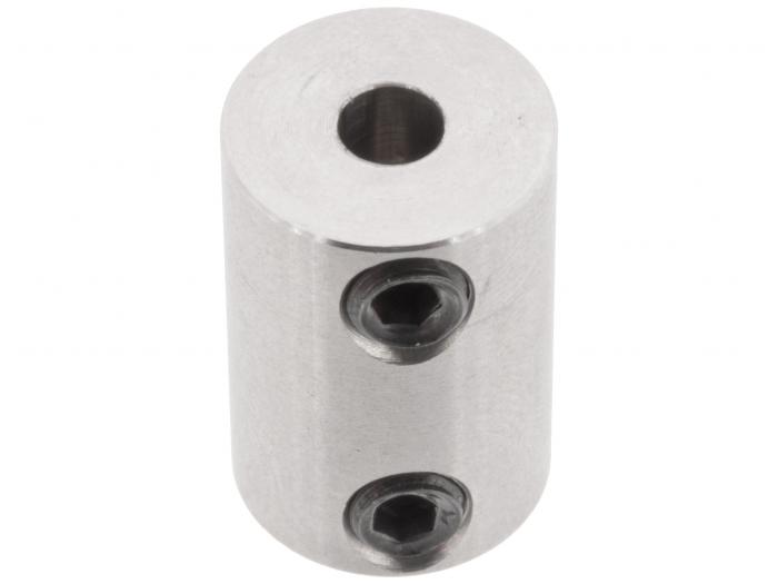 Shaft coupler 4mm to 4mm @ electrokit (3 of 3)