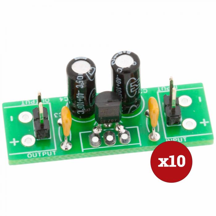 Voltage regulator combo EK023 10-pack @ electrokit (1 of 1)