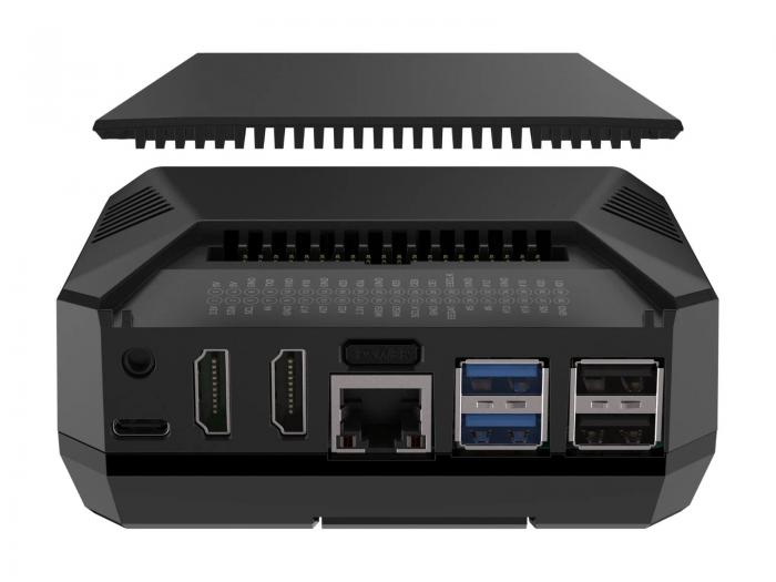 Argon ONE V3 NVMe PCI-E inbyggnadslda fr Raspberry Pi 5 @ electrokit (2 of 8)