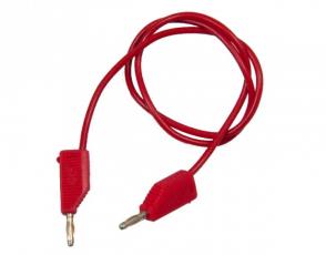 Test lead 2mm plug 300mm red @ electrokit