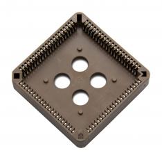 PLCC-socket hole mounted 84-p @ electrokit