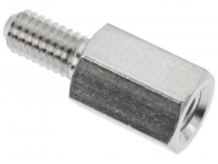 Spacer screw M4 10mm @ electrokit