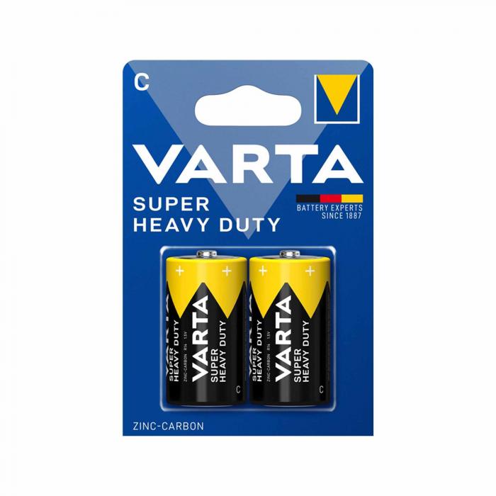 Buy Battery 1.5V R14 / C Varta 2-pack at the right price @ electrokit
