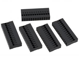 Contact housing 2.54mm 2x13-pin 5-pack @ electrokit