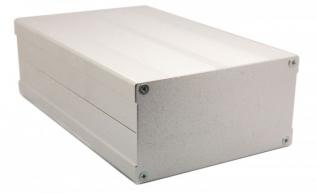 Aluminium enclosure extruded 105x55x170mm @ electrokit