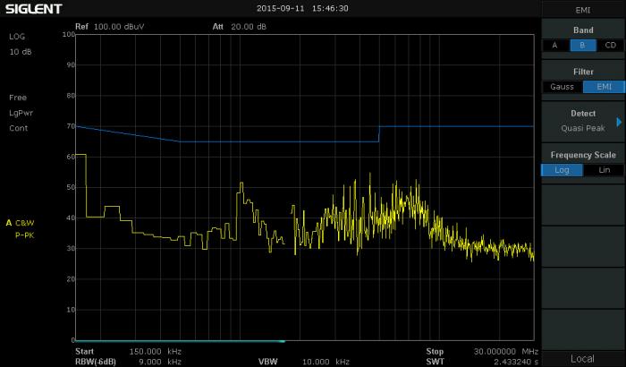 EMI Measurement option for SSA3000X-PLUS-series @ electrokit (1 of 1)